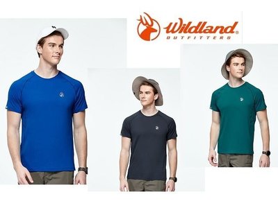 荒野 wildland 春夏T恤男彈性輕量扒線圓領排汗衫 0A91632 吸濕排汗 抗UV 輕薄彈性透氣