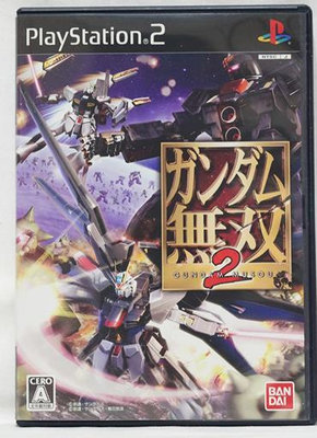 PS2 鋼彈無雙 2【原版實體光碟 】Gundam Musou 2