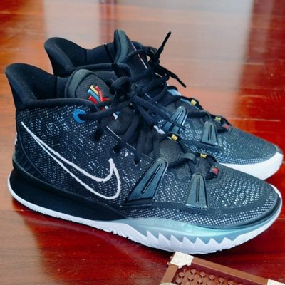 【正品】Nike Kyrie 7 BK Black 黑白主題 籃球 CQ9327-002潮鞋