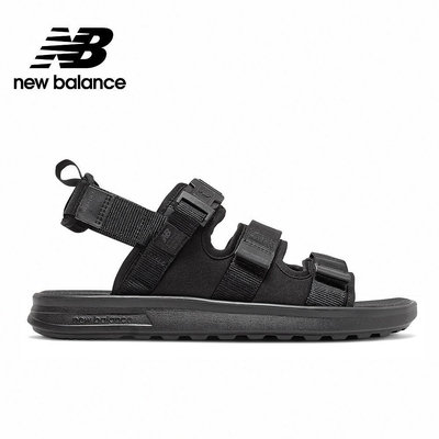 【New Balance】 NB 運動涼拖鞋_中性_黑色_SDL750TK-D楦 涼拖鞋