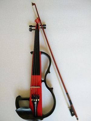 高檔烏木配置分色手工電子小提琴 初學者演奏電聲小提琴樂器