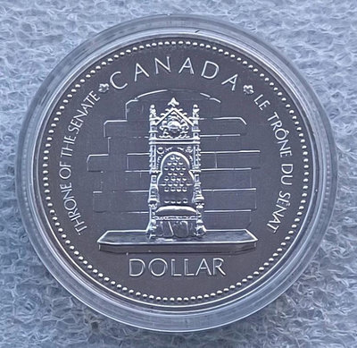 加拿大1977年 伊麗莎白女王登基25周年精制紀念銀幣錢幣 收藏幣 紀念幣-11321【國際藏館】