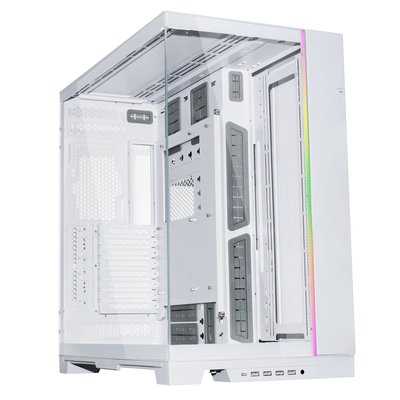 小白的生活工場LIAN LI 聯力 O11 Dynamic EVO XL 電腦機殼(白色)