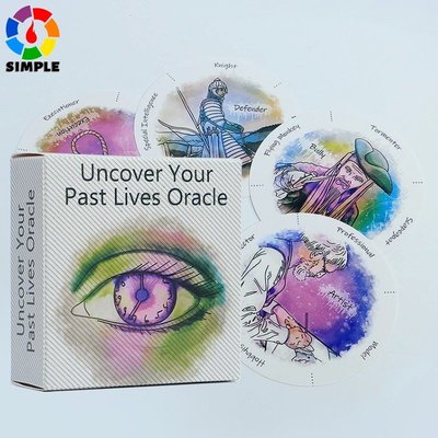 桌遊 桌遊配件揭開前世今生神諭卡Uncover Your Past Lives Oracle