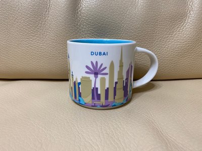 星巴克 STARBUCKS 阿拉伯聯合大公國 Dubai 杜拜 城市杯 城市馬克杯 咖啡杯 YAH