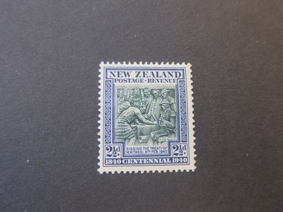 【雲品2】紐西蘭New Zealand 1940 Sc 233 MH 庫號#B535 89052