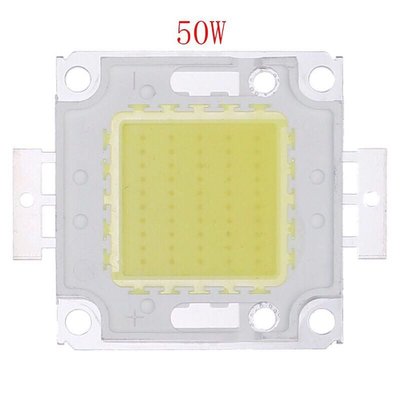 LED50W集成光源 LED 30W光源投光燈用20w COB LED光源戶外投光燈軌道灯崁燈安裝維修