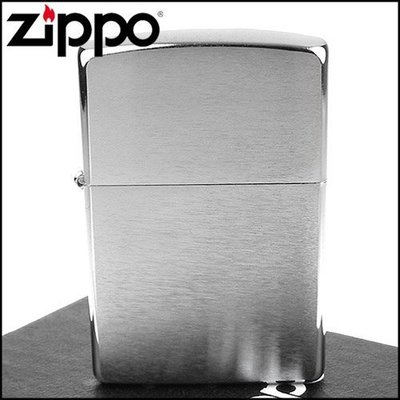 ☆哈洛德小舖☆【ZIPPO】美系~拉絲打磨鍍鉻~銀色霧面打火機(電影終極警探) NO.200