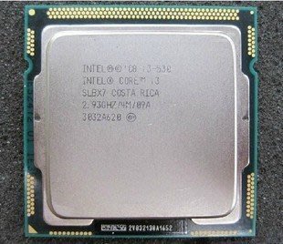 Intel/英特爾I3 530 540 550  1156系列 CPU