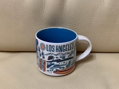 星巴克 STARBUCKS 美國 LOS ANGELES 洛杉磯 LA BTS 城市杯 城市馬克杯 馬克杯 咖啡杯 收集