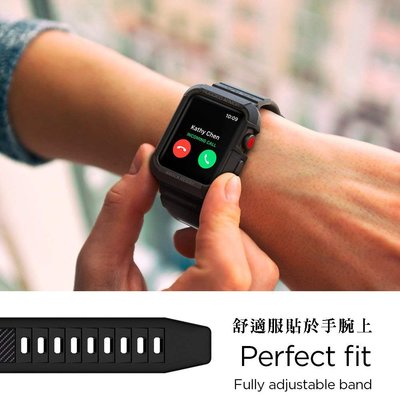 SGP Apple Watch Series 3/2/1 (42mm) Rugged Armor Pro 蘋果一體成型錶