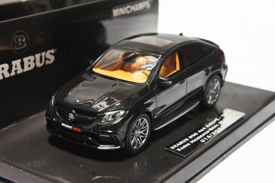 【特價現貨】樹脂 1:43 Mercedes Benz Brabus 850 Coupe GLE 63S 黑 ※限量※