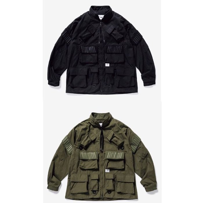 2022新商品 W)taps COTTON. JACKET. / MODULAR WTAPS 19AW - ミリタリージャケット