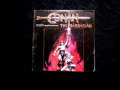 絕版黑膠唱片----CONAN THE BARBARIAN/神者之劍----ANVIL OF HIFEIVG