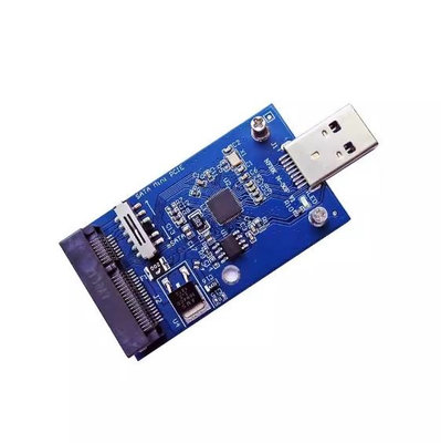 [4大陸直購] USB 3.0 to mSATA & SATA MINI PCIE SSD轉接卡adapter N-30P V1