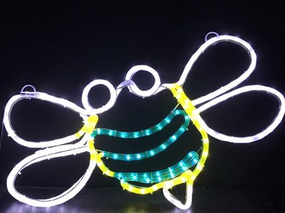 LED蜜蜂造型燈/LED聖誕燈/LED聖誕節造型燈飾/手工彩繪水管