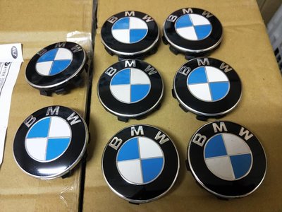 BMW 原廠鋁圈蓋 E F 系列5孔120 68mm , G系列5孔112 56mm.2手良品.