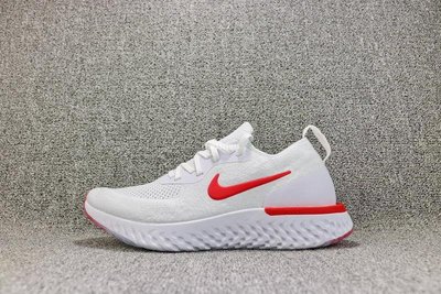 Nike Epic React Flyknit 白紅 經典 輕量 休閒運動慢跑鞋 男女鞋 AQ0067-800