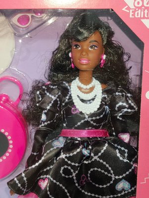 收藏型芭比娃娃Barbie Rewind 80s Edition高雅風格黑人女娃Asha臉模/復古時尚/全新現貨