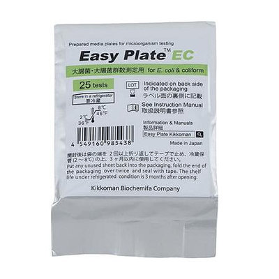 『德記儀器』《KIKKOMAN》大腸桿菌/大腸桿菌群快檢片EC Easy Plate™, E. coli/Coliform Count Plates