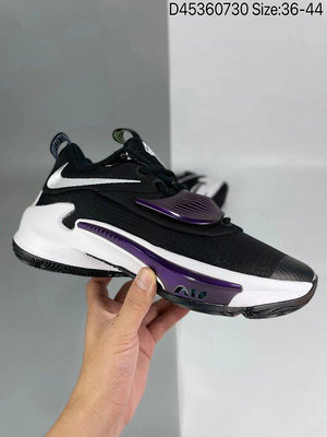 公司級 Nike Zoom Freak 3 黑紫 字母哥 實戰籃球鞋 男女鞋 尺碼3