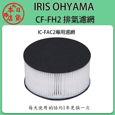 ❀日貨本店❀ 日本 IRIS OHYAMA IC-FAC2 塵螨吸塵器 耗材 空氣濾網 /2入 CF-FH2