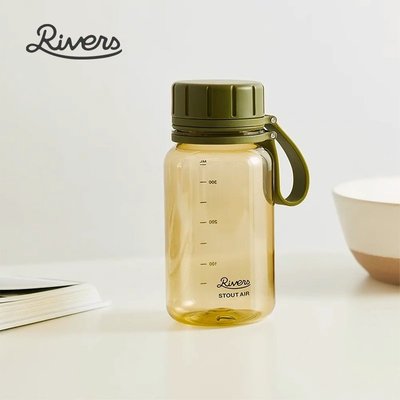 特價！NEW 4色㊣日本Rivers運動隨行杯塑料便攜戶外大容量水壺Stout Air