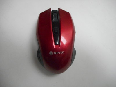 2手良品~KINYO無聲按鍵USB無線光學滑鼠 GKM-532