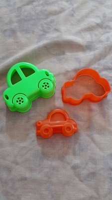 【紫晶小棧】巧連智 創意壓模玩具 巧虎 玩具 車子 DIY 組合 動手做 黏土 (3入組)