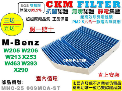 【CKM】M-BENZ 賓士 W205 W206 W213 X253 W463 W293 X290 冷氣濾網 空氣濾網