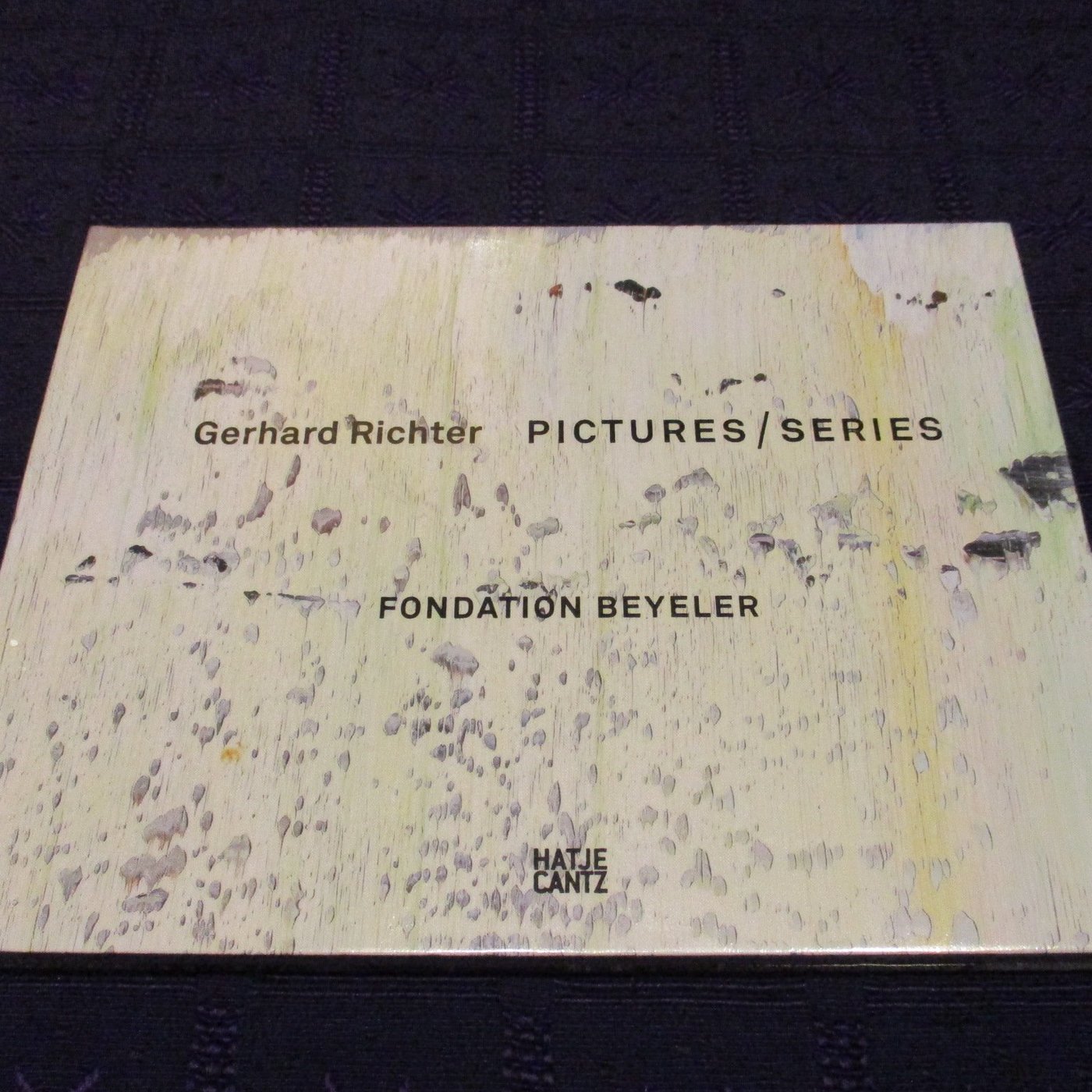 三米藝術二手書店】Gerhard Richter 作品集《PICTURES/SERIES》，HATJE