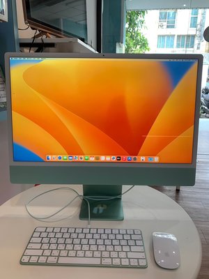 【艾爾巴二手】iMac M1 8C8G/8G/512G 2021年 24吋 綠色 #二手電腦#漢口店 G125D