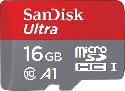 SanDisk Ultra MicroSDHC 16G (98M) U1 C10 A1 SDSQUAR