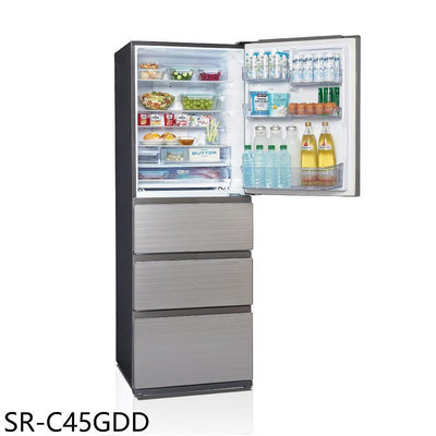 《可議價》聲寶【SR-C45GDD】450公升四門變頻冰箱(含標準安裝)
