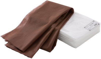預購《SalonPlanet沙龍之星》折疊不織布-咖啡色（薄）w80x180cm /20入/無防水/床單/鋪床巾/床/罩
