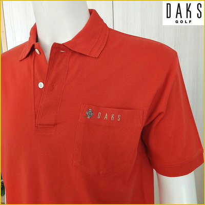 🇯🇵日本二手衣✈️DAKS GOLF 日本製 短袖POLO衫 男 M号 DAKS GOLF 高爾夫 POLO O995D