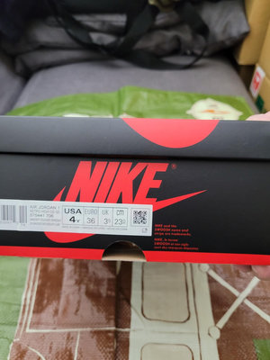 Nike Air Jordan 1 Retro High OG AJ1 575441-706,UK3.5號(23cm)