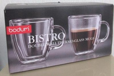 ~丹麥 bodum BISTRO 雙層玻璃杯/咖啡杯 150cc 1入~