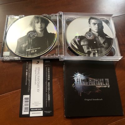 二手CD]FINAL FANTASY XV Original Soundtrack 原聲帶4片CD含側標