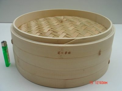 東昇瓷器餐具=10吋竹蒸籠 3層1蓋