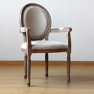 歐式餐椅整裝椅子靠背椅簡約復古做