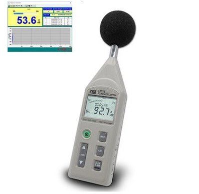【米勒線上購物】噪音計 TES-1352S 音量計 可程式噪音計 可USB接電腦