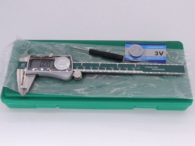 [yo-hong]EVC09 德國品牌美耐特原點防水電子數位卡尺 鋅合金不銹鋼游標卡尺 高精準度0.01mm 0-150