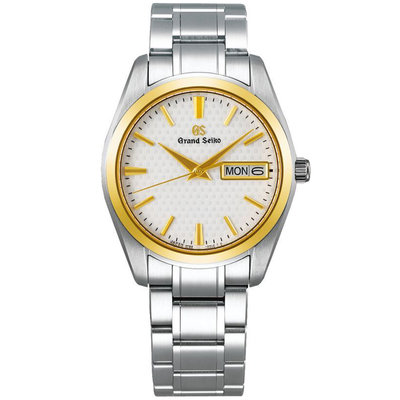 預購 GRAND SEIKO GS SBGT238 精工錶 石英錶 藍寶石鏡面 37mm K金 白面盤 鋼錶帶