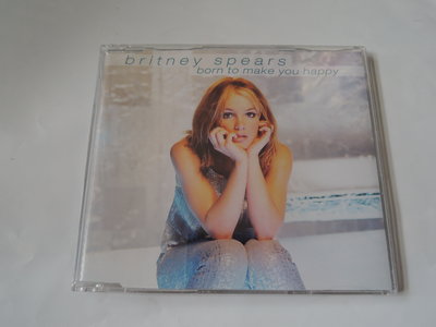 絕版單曲CD 小甜甜布蘭妮 Britney Spears Born To Make You Happy你快樂我快樂