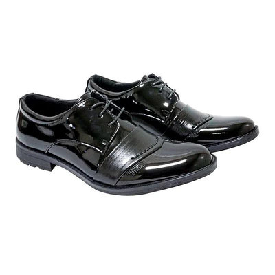 【維玥體育】 母子鱷魚 男款 輕量漆皮紳士皮鞋 BCF8399 黑色