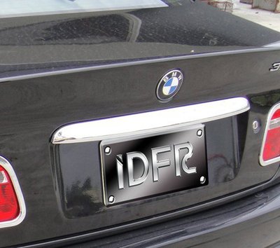 IDFR ODE 汽車精品BMW 3-E46 01-05 鍍鉻後箱飾條