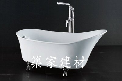 【AT磁磚店鋪】CAESAR 凱撒衛浴 古典浴缸 KT1160/KT1250 獨立浴缸