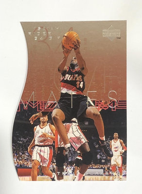 NBA 1997 Upper Deck Teammates Isaiah Rider Die Cut  #T44 切割特殊卡