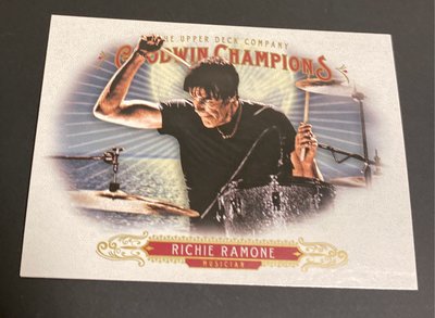 Richie Ramone 2018 Upper Deck Goodwin Champions #55 Musician